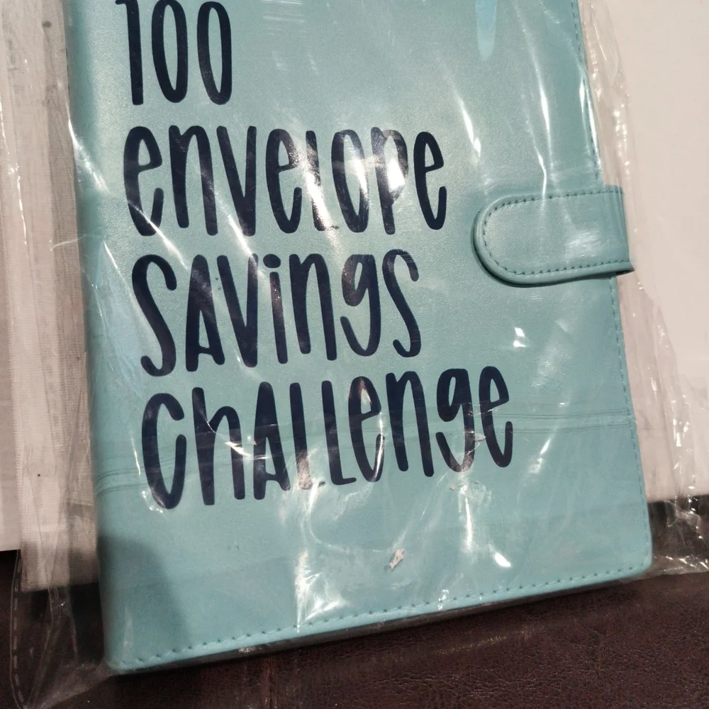 Blue Envelope Savings Challenge Binder